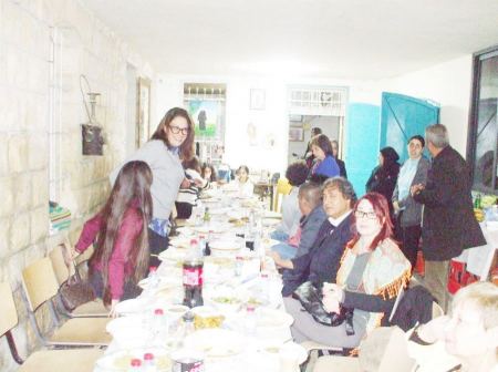  جمعيَّة السباط تقيم الناصرة تقيمُ إفطارا جماعيًّا